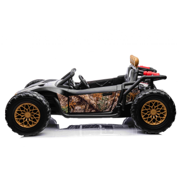 Auto Buggy Racing 5 na akumulator dla dzieci Czarny + Silniki 2x200W + Pilot + Audio LED + Wolny Start